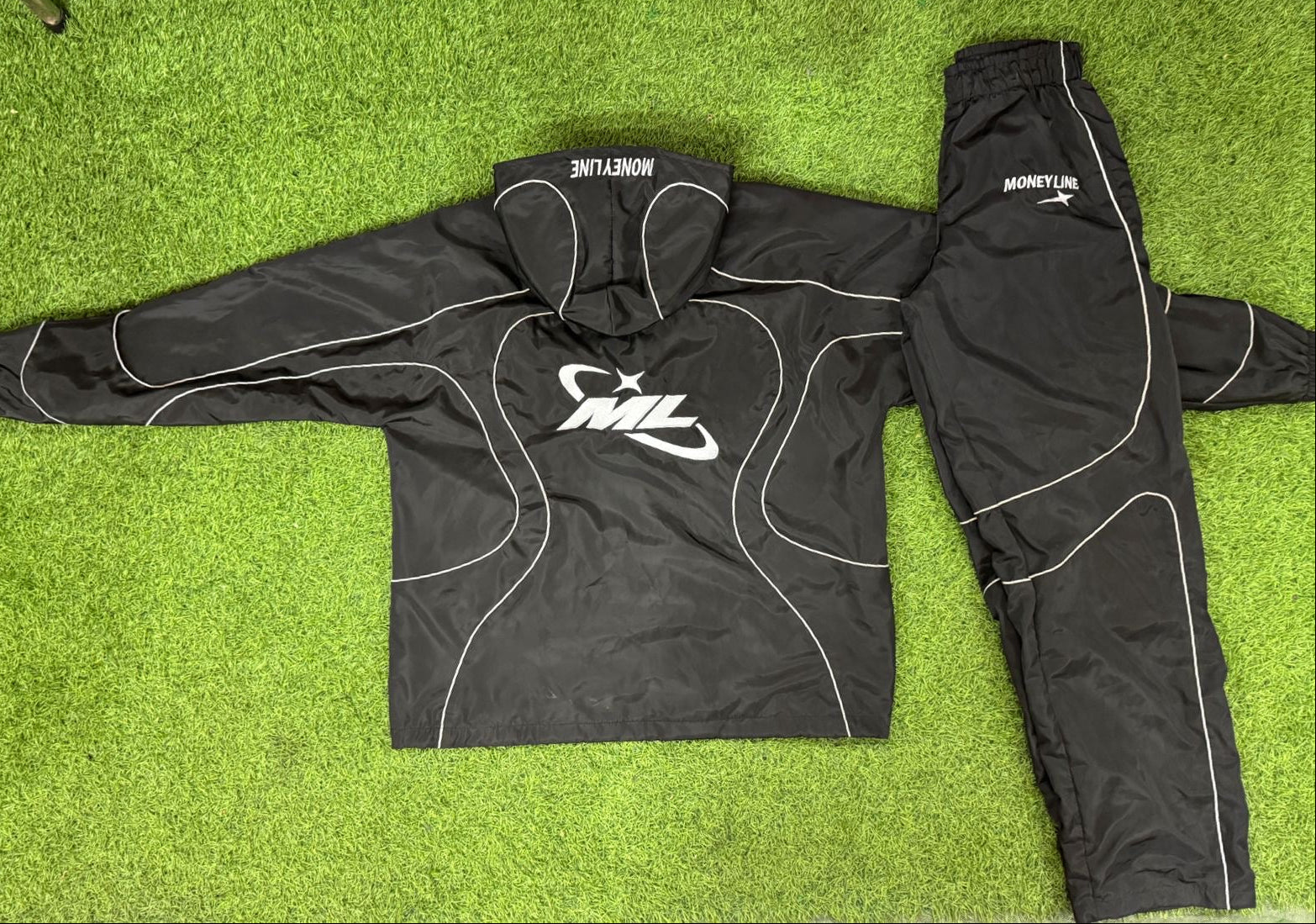 Moneyline windbreaker tracksuit