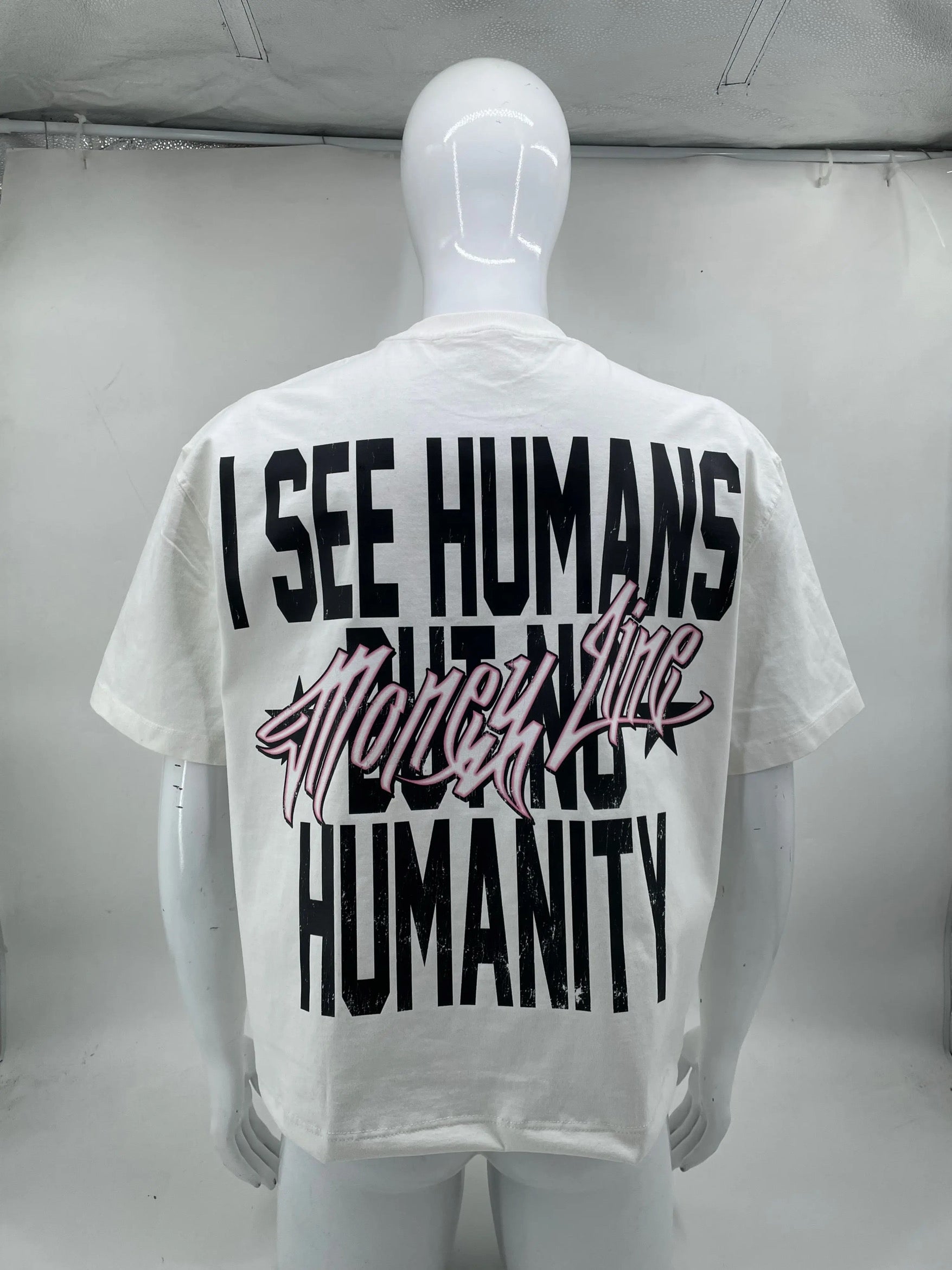 MONEYLINE "HUMANITY" oversized essential tee